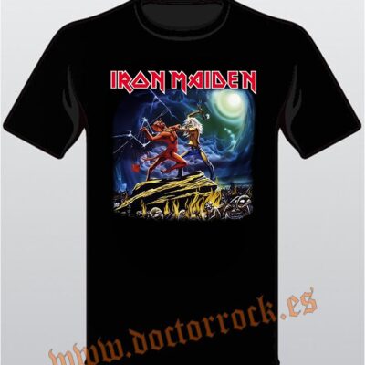 Camiseta Iron Maiden Run to the Hills