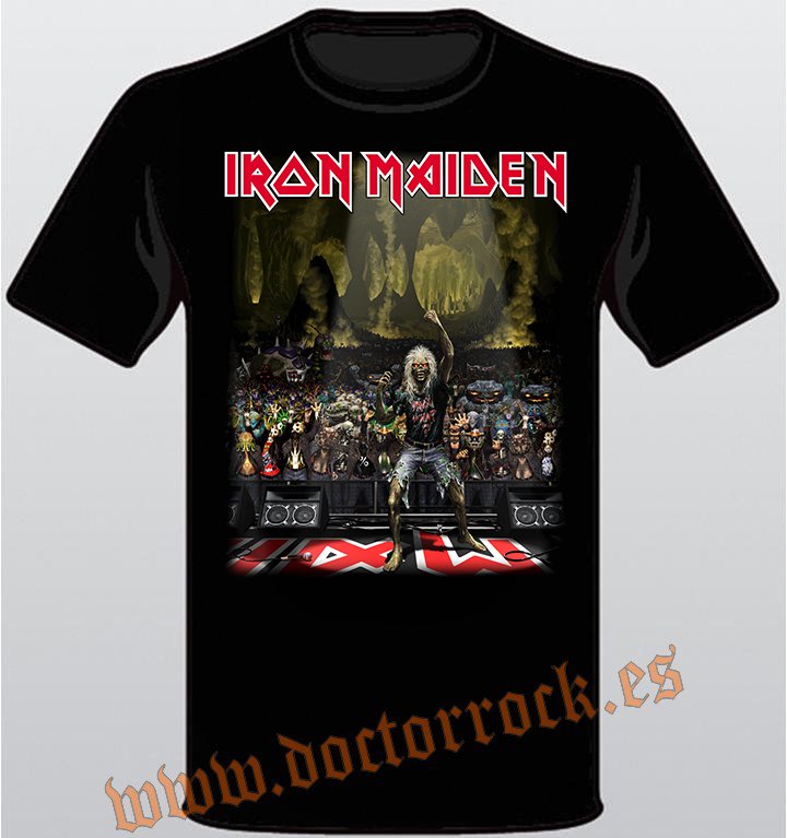 Camiseta Iron Maiden Scream For Me