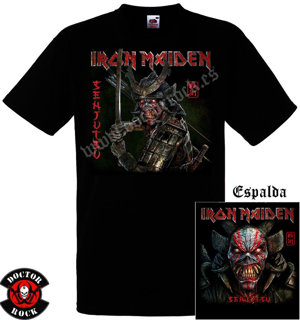 Camiseta Iron Maiden Senjutsu Album