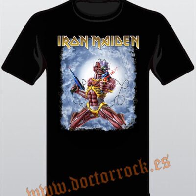 Camiseta Iron Maiden Somewhere Back in Time Eddie