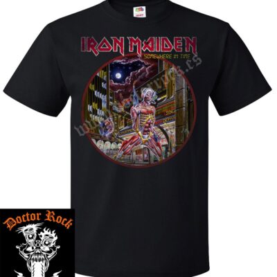 Camiseta Iron Maiden Somewhere In Time Vintage