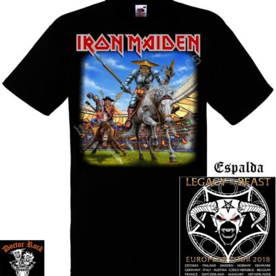 Camiseta Iron Maiden (Quijote) Spain 2018
