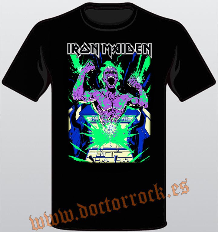 Camiseta Iron Maiden Speed Of Light
