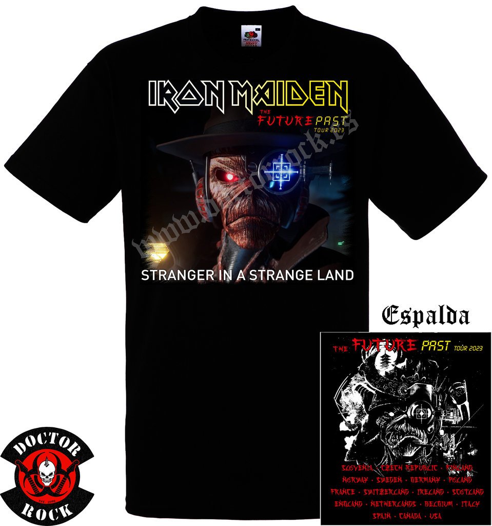 Camiseta Iron Maiden Stranger 2023