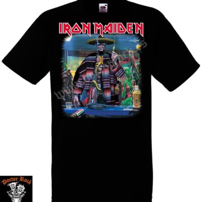 Camiseta Iron Maiden Stranger In Mexico