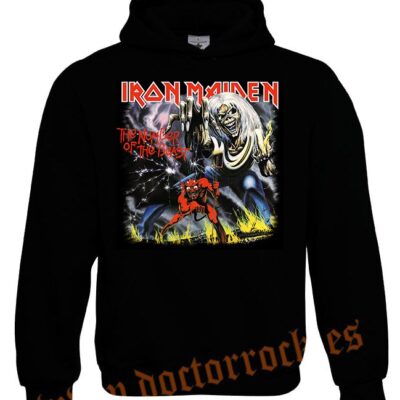 Sudadera Iron Maiden The Number Of The Beast