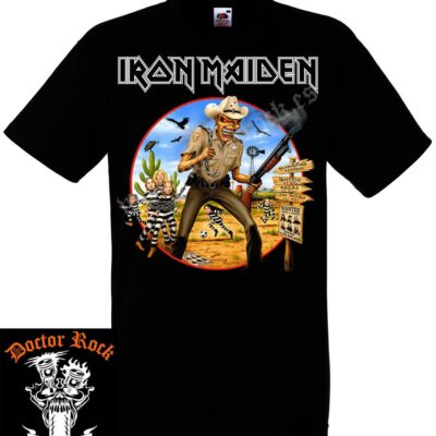 Camiseta Iron Maiden Texas 2017