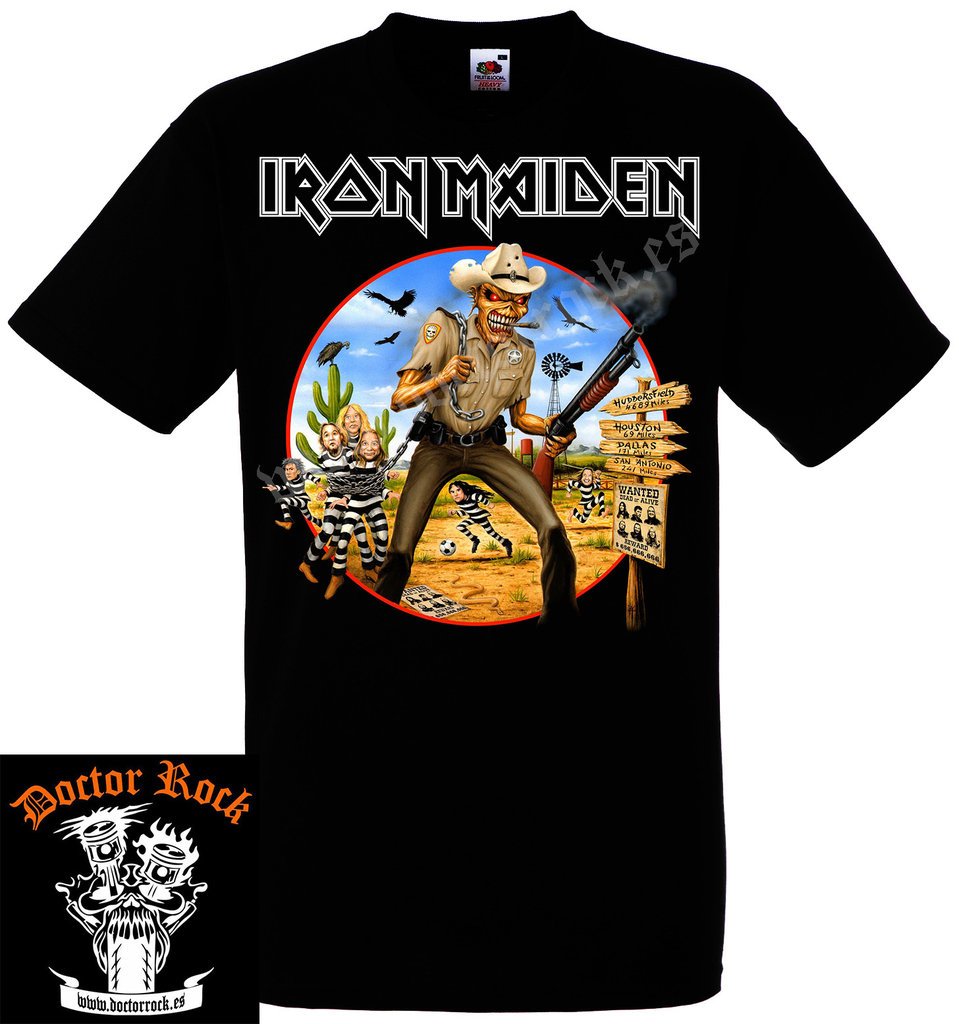 Camiseta Iron Maiden Texas 2017
