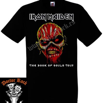 Camiseta Iron Maiden The Book Of Souls Tour