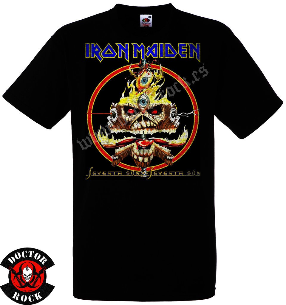 Camiseta Iron Maiden The Clairvoyant Vintage