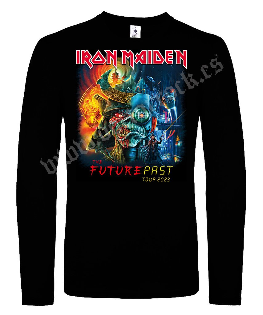 Camiseta Iron Maiden Future Past Tour M/L
