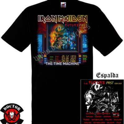Camiseta Iron Maiden The Time Machine 2023