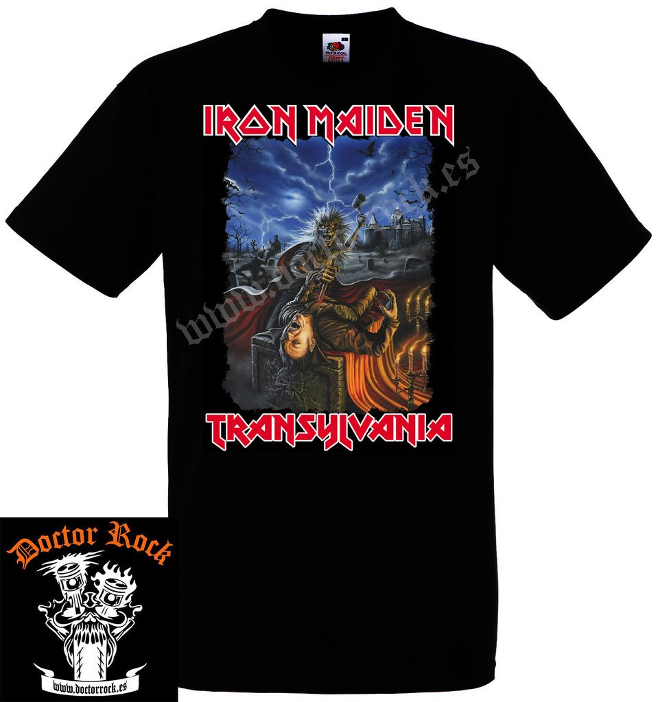 Camiseta Iron Maiden Transylvania