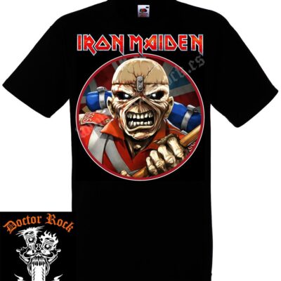 Camiseta Iron Maiden Trooper Eddie