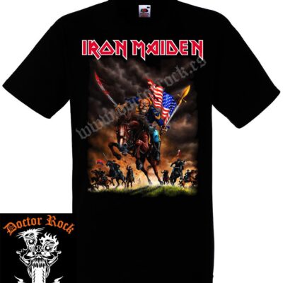 Camiseta Iron Maiden USA Tour 2012