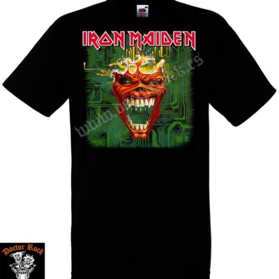 Camiseta Iron Maiden Virus