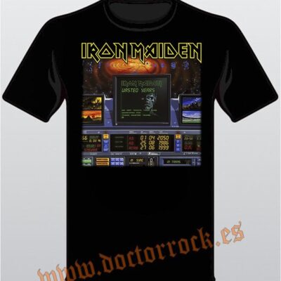 Camiseta Iron Maiden Wasted Years