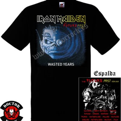 Camiseta Iron Maiden Wasted Years 2023