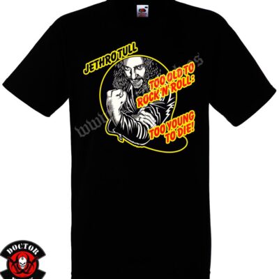 Camiseta Jethro Tull Too Old To Rock And Roll