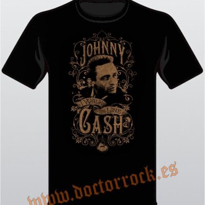 Camiseta Johnny Cash I Walk The Line