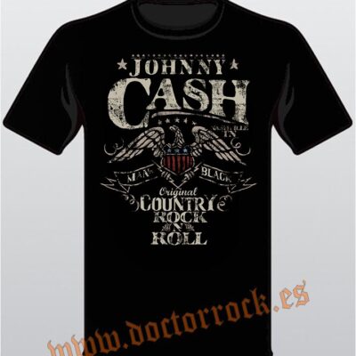 Camiseta Johnny Cash Original Country Rock And Roll