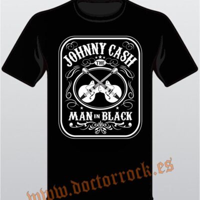 Camiseta Johnny Cash The Man In Black