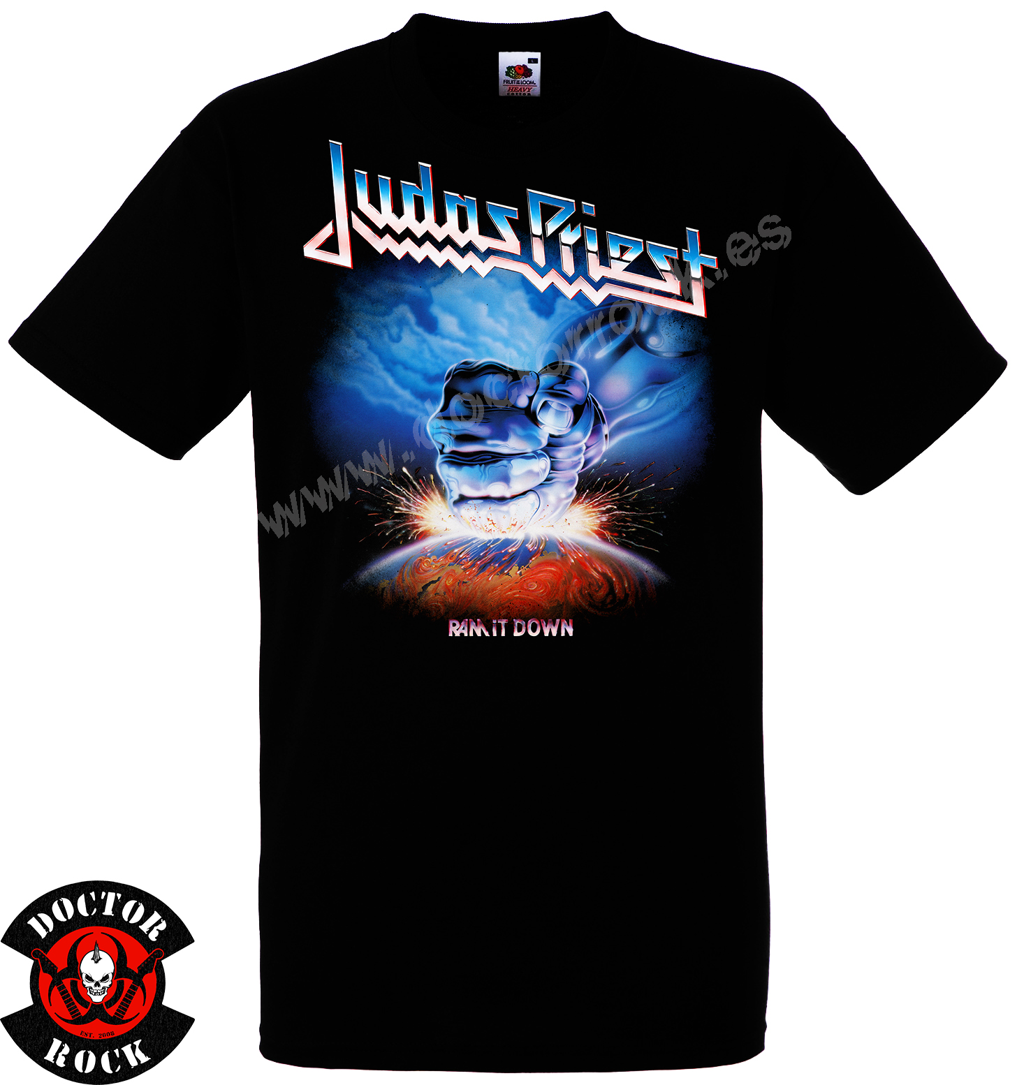 Camiseta Judas Priest Ram It Down - Imagen 2