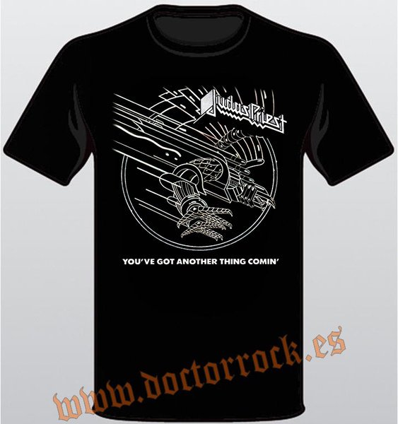 Camiseta Judas Priest Another Thing Comin