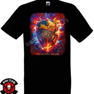 Camiseta Judas Priest Invincible Shield Mod 2