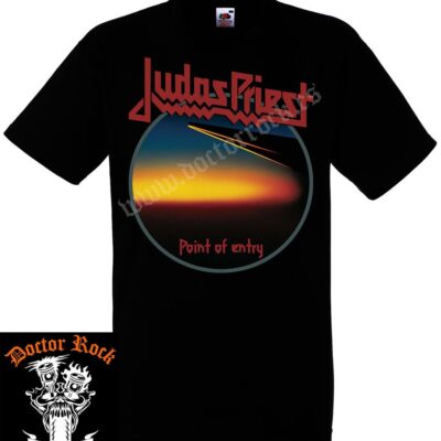Camiseta Judas Priest Point Of Entry