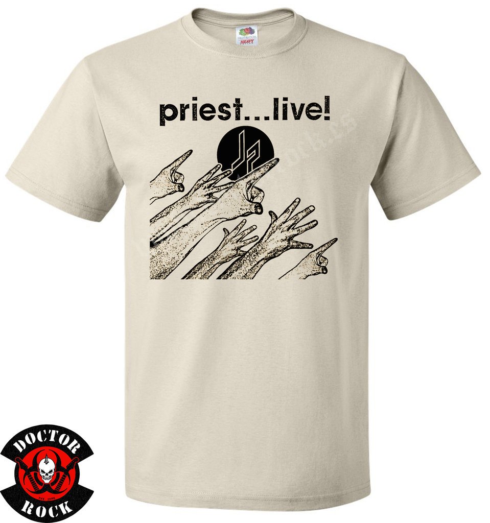 Camiseta Judas Priest Priest Live...