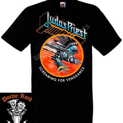 Camiseta Judas Priest Screaming...