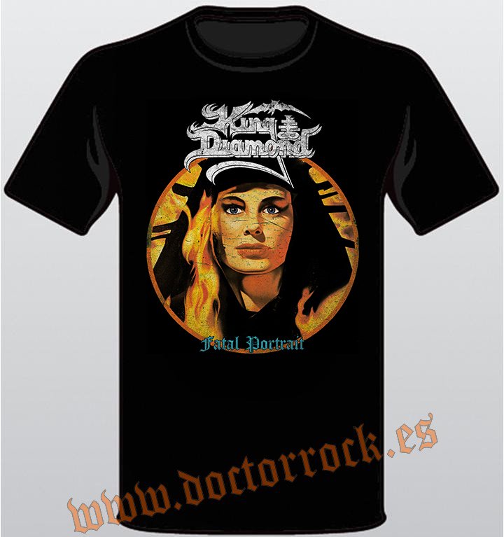 Camiseta King Diamond Fatal Portrait Vintage