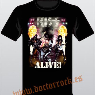 Camiseta Kiss Alive!