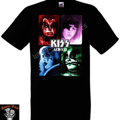 Camiseta Kiss Alive II