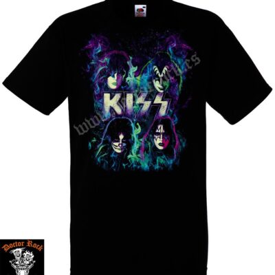 Camiseta Kiss Colorful Fier