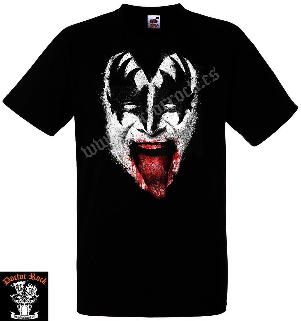 Camiseta Kiss Demon Face