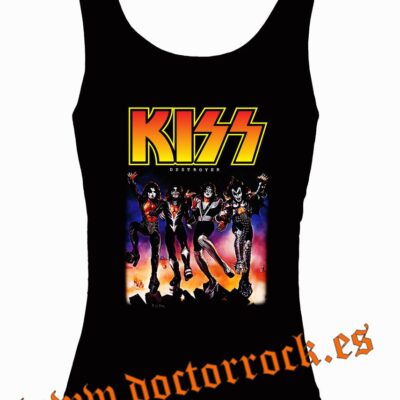 Camiseta Kiss Destroyer Tirantes