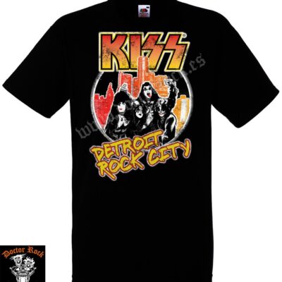 Camiseta Kiss Detroit Rock City