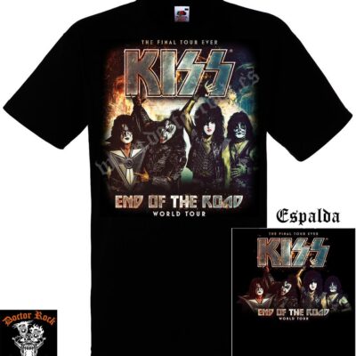 Camiseta Kiss End Of The Road World Tour