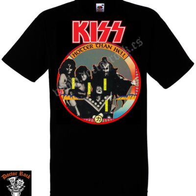 Camiseta Kiss Hotter Than Hell