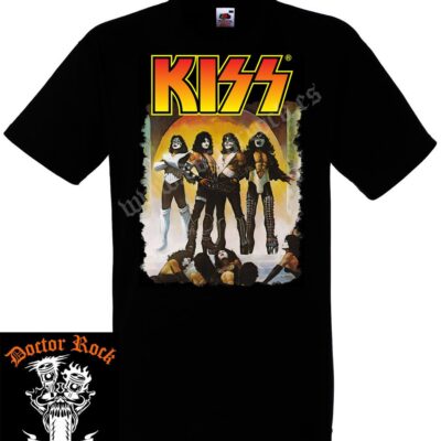 Camiseta Kiss Love Gun Album