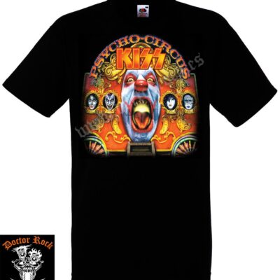 Camiseta Kiss Psycho Circus