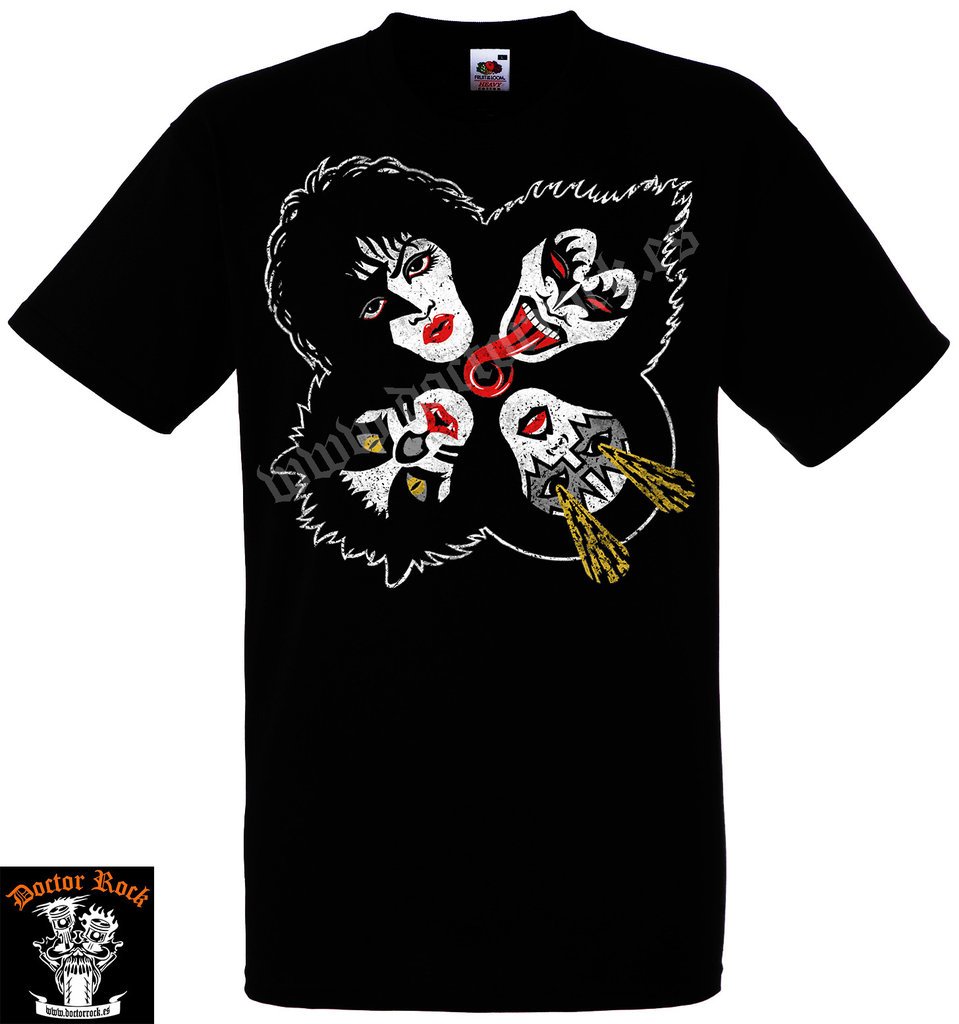 Camiseta Kiss Rock N Roll Heads