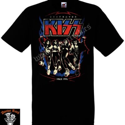 Camiseta Kiss Destroyer Since 1976