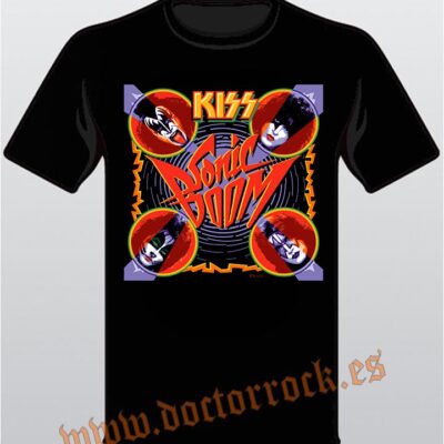 Camiseta Kiss Sonic Boom