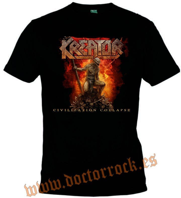 Camiseta Kreator Civilization Collapse