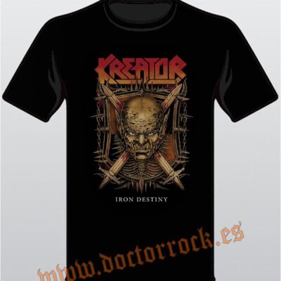 Camiseta Kreator Iron Destiny
