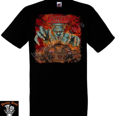 Camiseta Kreator London Apocalypticon
