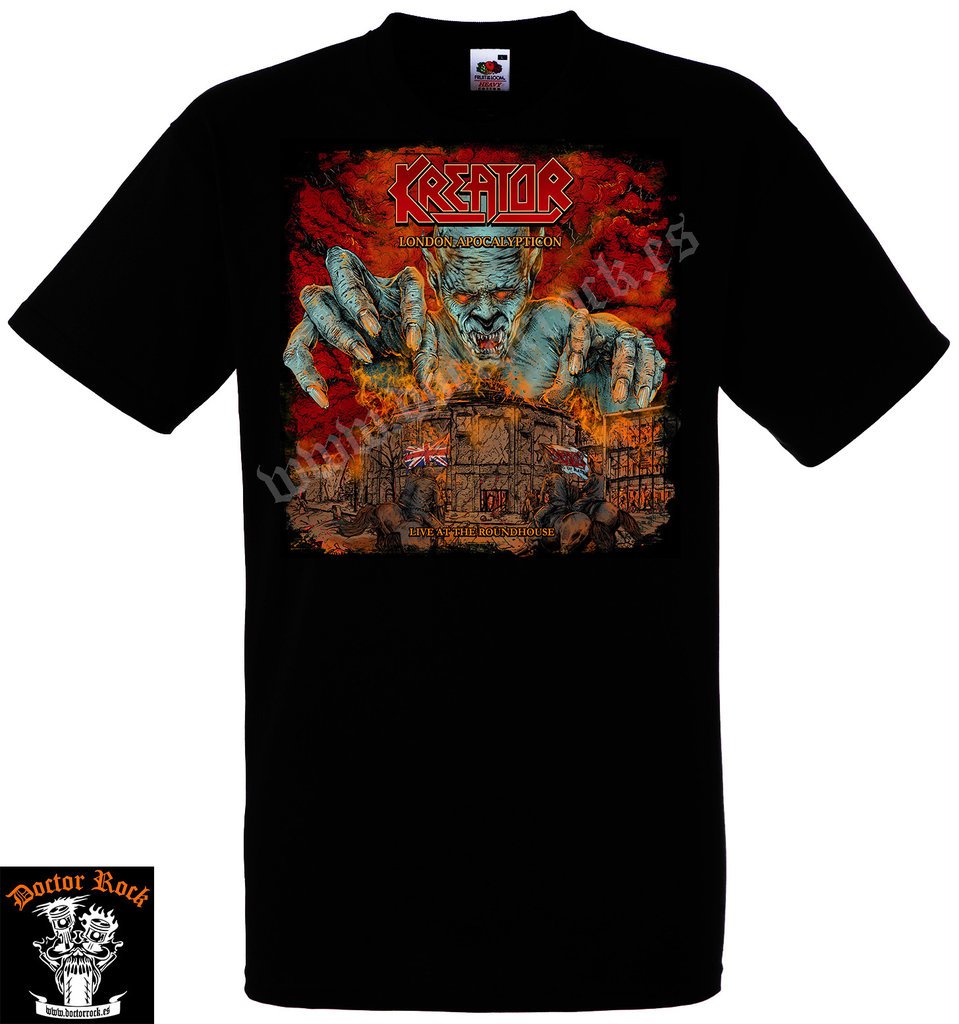 Camiseta Kreator London Apocalypticon